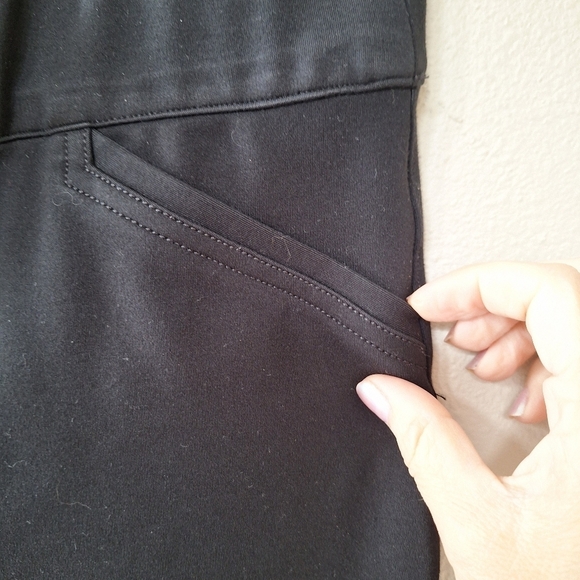 Spanx Perfect Pant Pull On Ponte Black Womens size S - Picture 3 of 8